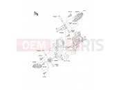 KAWASAKI 2012 Footrests