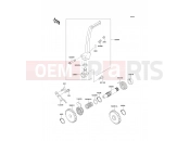 KAWASAKI 2013 Kickstarter Mechanism