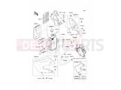 KAWASAKI 2013 Radiator