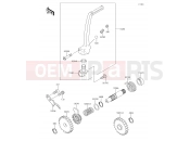 KAWASAKI 2015 Kickstarter Mechanism