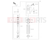 KAWASAKI 2015 Shock Absorber(s)
