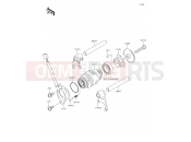 KAWASAKI 2017 Gear Change Drum/Shift Fork(s)