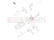 KAWASAKI 2017 Gear Change Drum/Shift Fork(s)