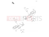 KAWASAKI 2017 Footrests