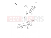 KAWASAKI 1990 Footrests