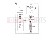 KAWASAKI 1990 Shock Absorber(s)
