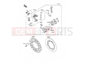 KAWASAKI 1990 Front Brake
