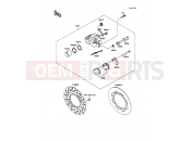 KAWASAKI 1990 Rear Brake