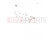 KAWASAKI 1990 Seat