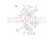 KAWASAKI KX500 (KX500-E2) Crankcase