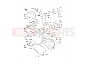 KAWASAKI KX500 (KX500-E2) Engine Cover