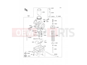 KAWASAKI 1990 Carburetor