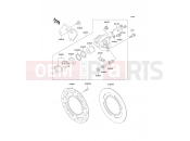 KAWASAKI 1992 Rear Brake