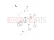 KAWASAKI 1992 Change Drum/Shift Fork