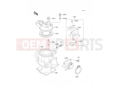 KAWASAKI 1994 Cylinder Head/Cylinder