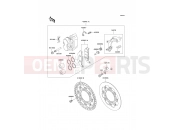 KAWASAKI 1995 Front Brake