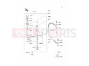KAWASAKI 1996 Rear Master Cylinder