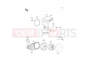KAWASAKI 1998 Air Cleaner