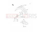 KAWASAKI 2000 Fenders