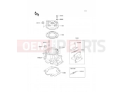 KAWASAKI 2000 Cylinder Head/Cylinder