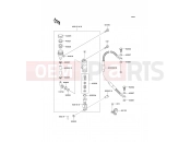 KAWASAKI 2000 Rear Master Cylinder