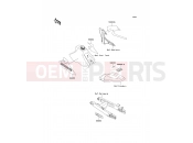 KAWASAKI 2000 Labels