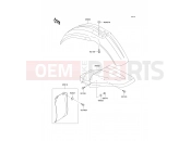 KAWASAKI 2001 Fenders