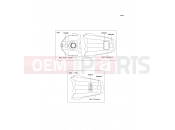 KAWASAKI 2001 Labels