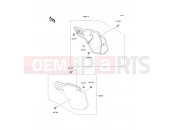 KAWASAKI KX500 (KX500-E13) Side Covers