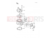 KAWASAKI 1987 Cylinder Head/Cylinder