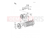KAWASAKI 1987 Clutch
