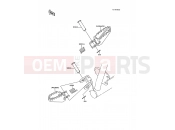 KAWASAKI 1987 Footrests