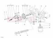 DUCATI Sporttouring ST3 S ABS OIL PUMP - FILTER » LUBRICATION SYSTEM