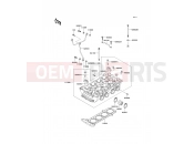 KAWASAKI 2000 Cylinder Head