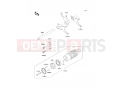 KAWASAKI 2000 Gear Change Drum/Shift Fork(s)