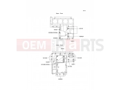 KAWASAKI 2000 Crankcase Bolt Pattern