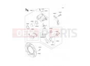KAWASAKI 2000 Rear Brake
