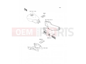 KAWASAKI 2000 Labels
