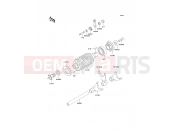 KAWASAKI 2000 Gear Change Drum/Shift Fork(s)