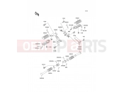 KAWASAKI 2000 Footrests