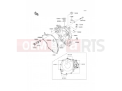 KAWASAKI 2000 Right Engine Cover(s)