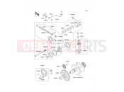 KAWASAKI 2000 Starter Motor