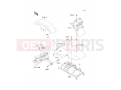 KAWASAKI 2000 Fenders