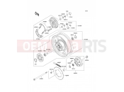 KAWASAKI 2000 Rear Hub
