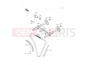 KAWASAKI GPZ500S (EX500-D7) Camshaft(s)/Tensioner