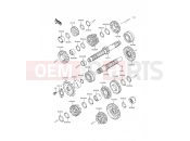 KAWASAKI GPZ500S (EX500-D7) Transmission
