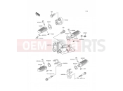 KAWASAKI GPZ500S (EX500-D7) Footrests