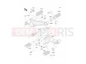 KAWASAKI 2000 Footrests