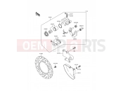 KAWASAKI 2000 Rear Brake