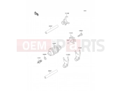 KAWASAKI 2000 Gear Change Drum/Shift Fork(s)